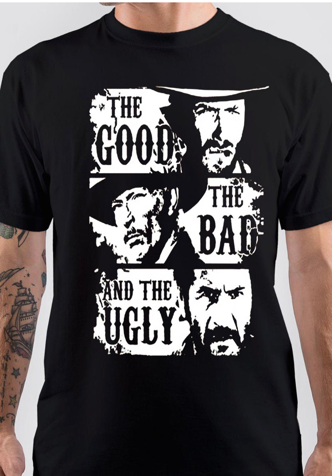The Good The Bad And The Ugly T-Shirt Style005 Hoodie, Sweatshirt | PureTeeCo.com