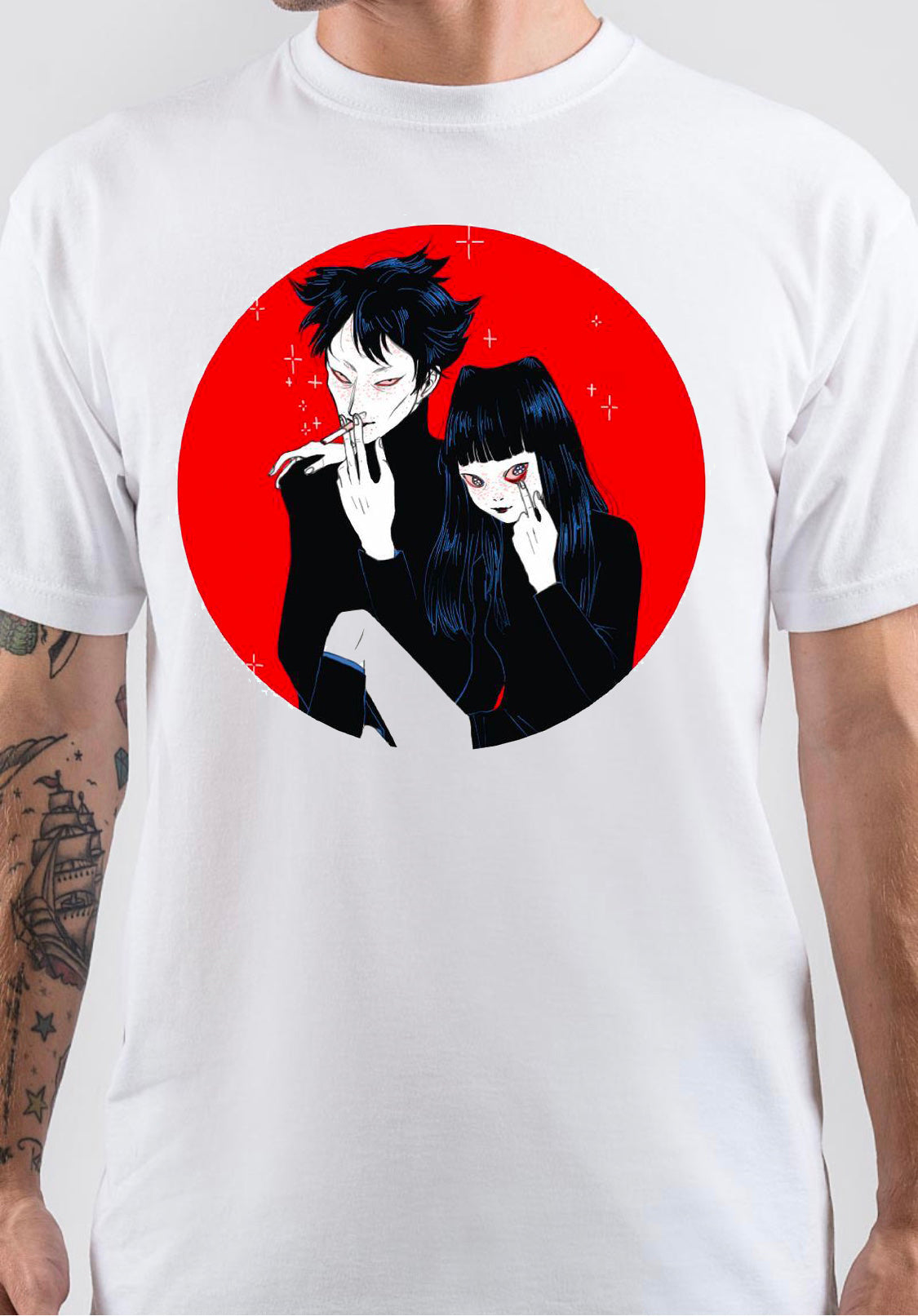 Trippy Baddie Aesthetic Cartoon Characters T-Shirt Hoodie, Sweatshirt | PureTeeCo.com