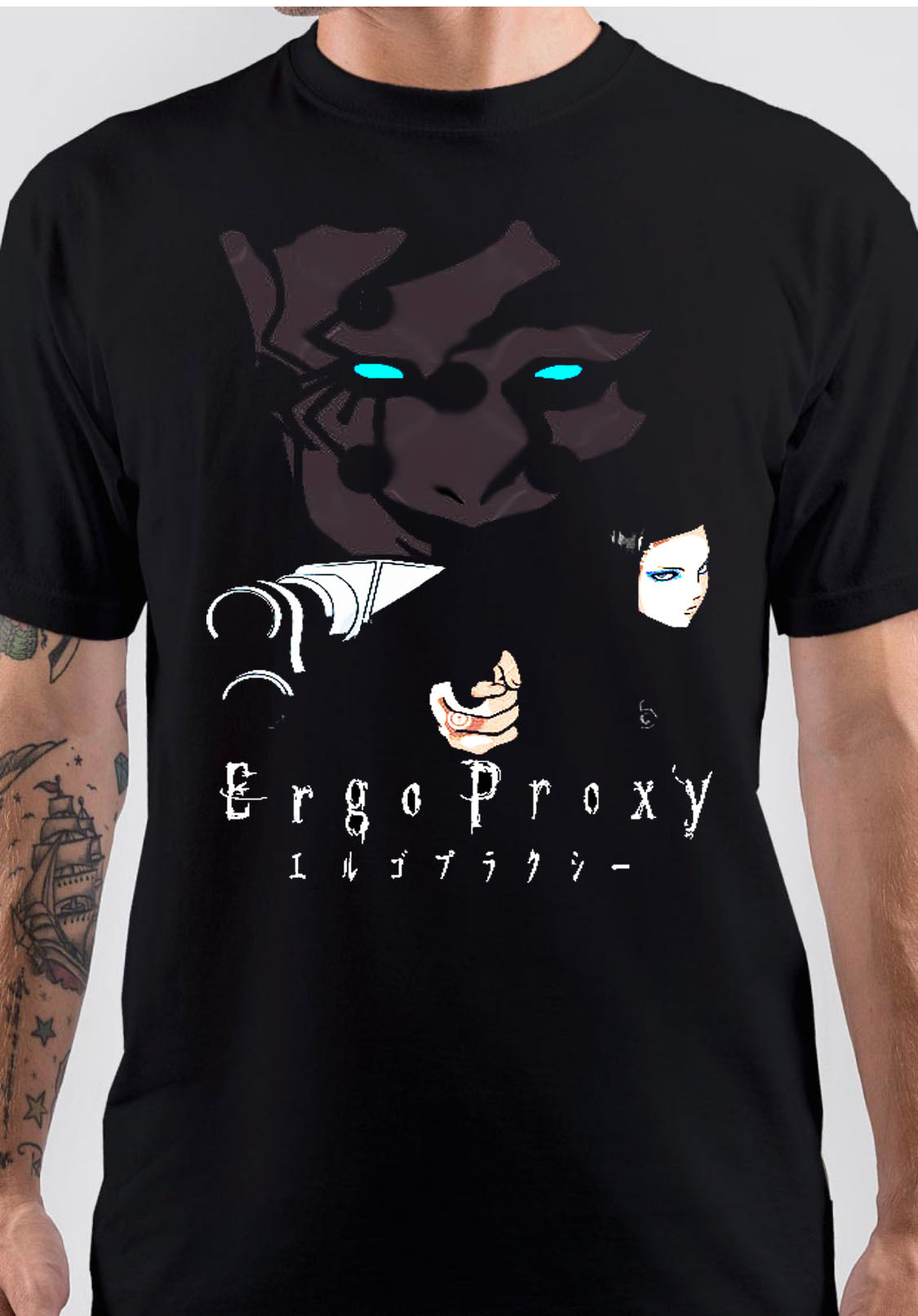 Ergo Proxy T-Shirt Style017 Hoodie, Sweatshirt | PureTeeCo.com