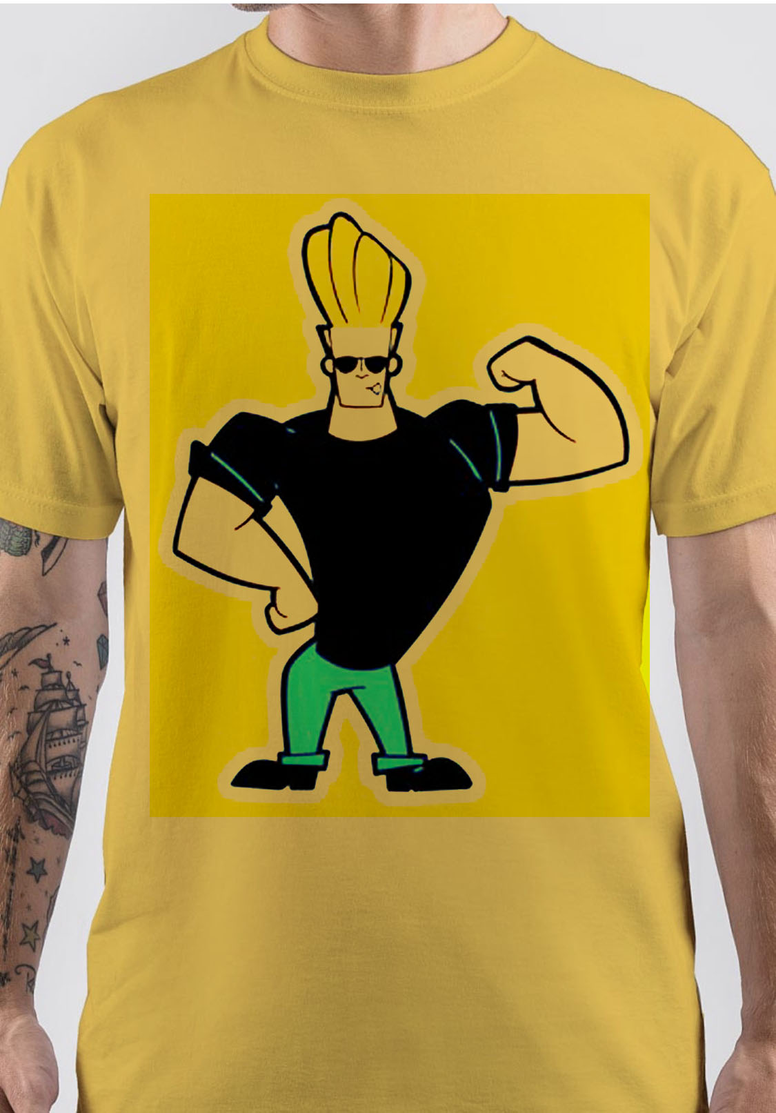 Johnny Bravo T-Shirt Style017 Hoodie, Sweatshirt | PureTeeCo.com