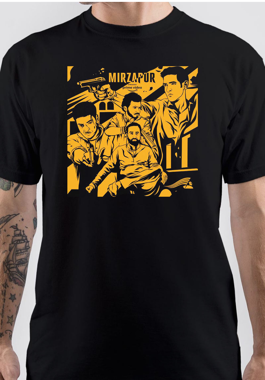 Mirzapur T-Shirt Style006 Hoodie, Sweatshirt | PureTeeCo.com
