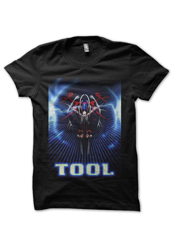 Tool Half Sleeve Black T-Shirt Hoodie, Sweatshirt | PureTeeCo.com