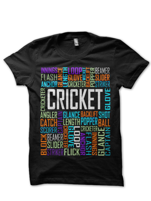 Cricket Wordle T-Shirt Hoodie, Sweatshirt | PureTeeCo.com
