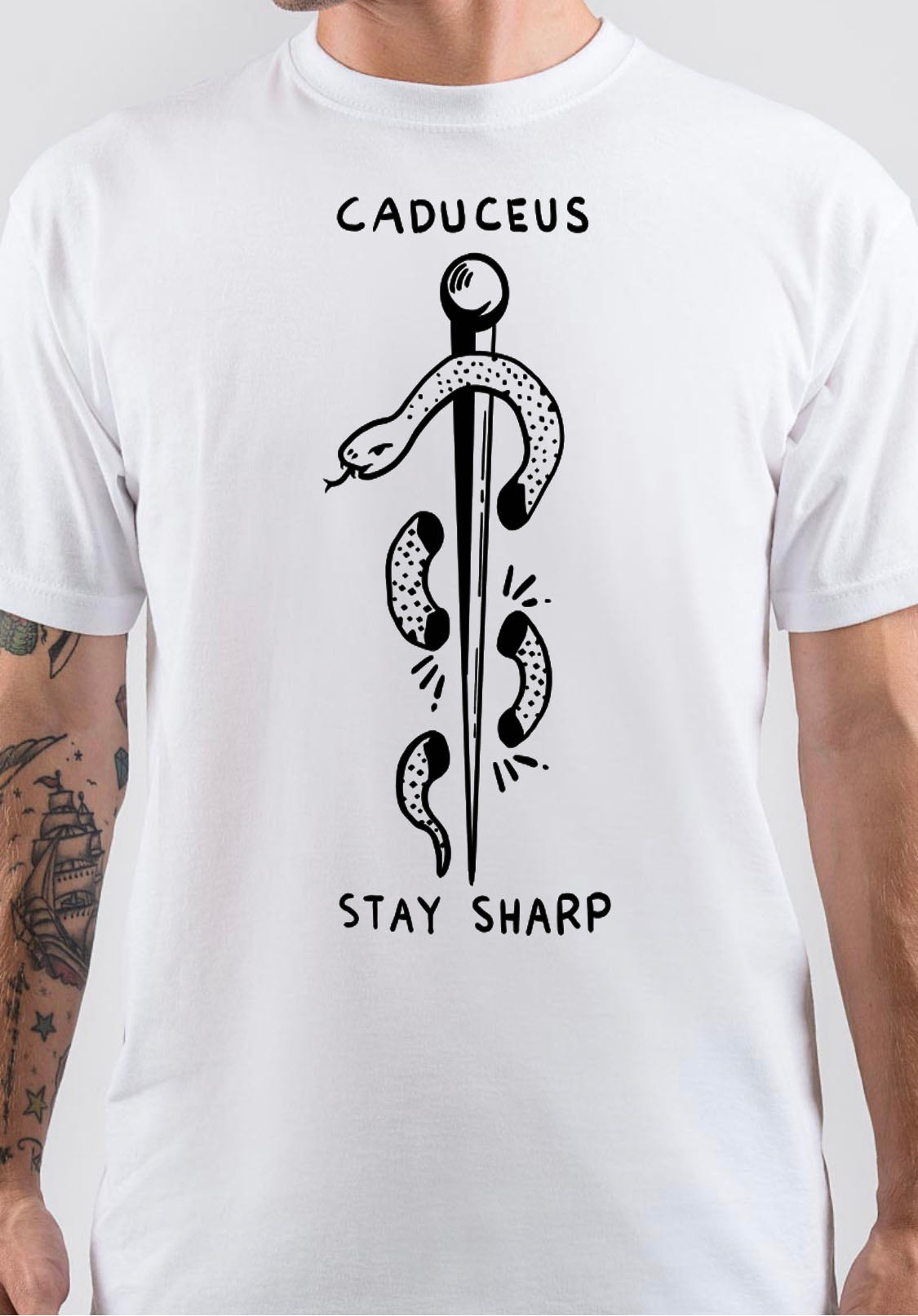 Caduceus T-Shirt Style014 Hoodie, Sweatshirt | PureTeeCo.com