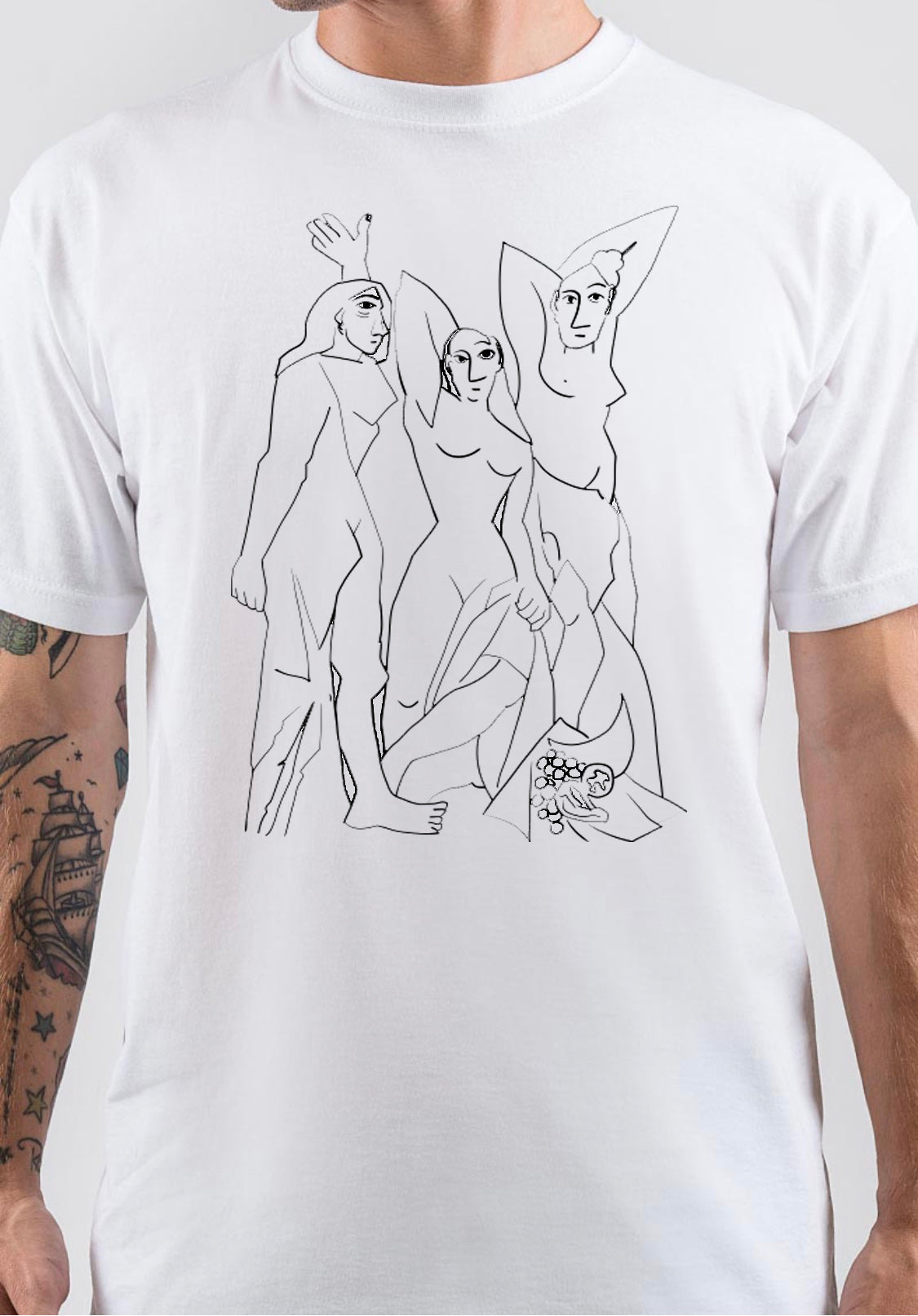 Picasso T-Shirt Style019 Hoodie, Sweatshirt | PureTeeCo.com