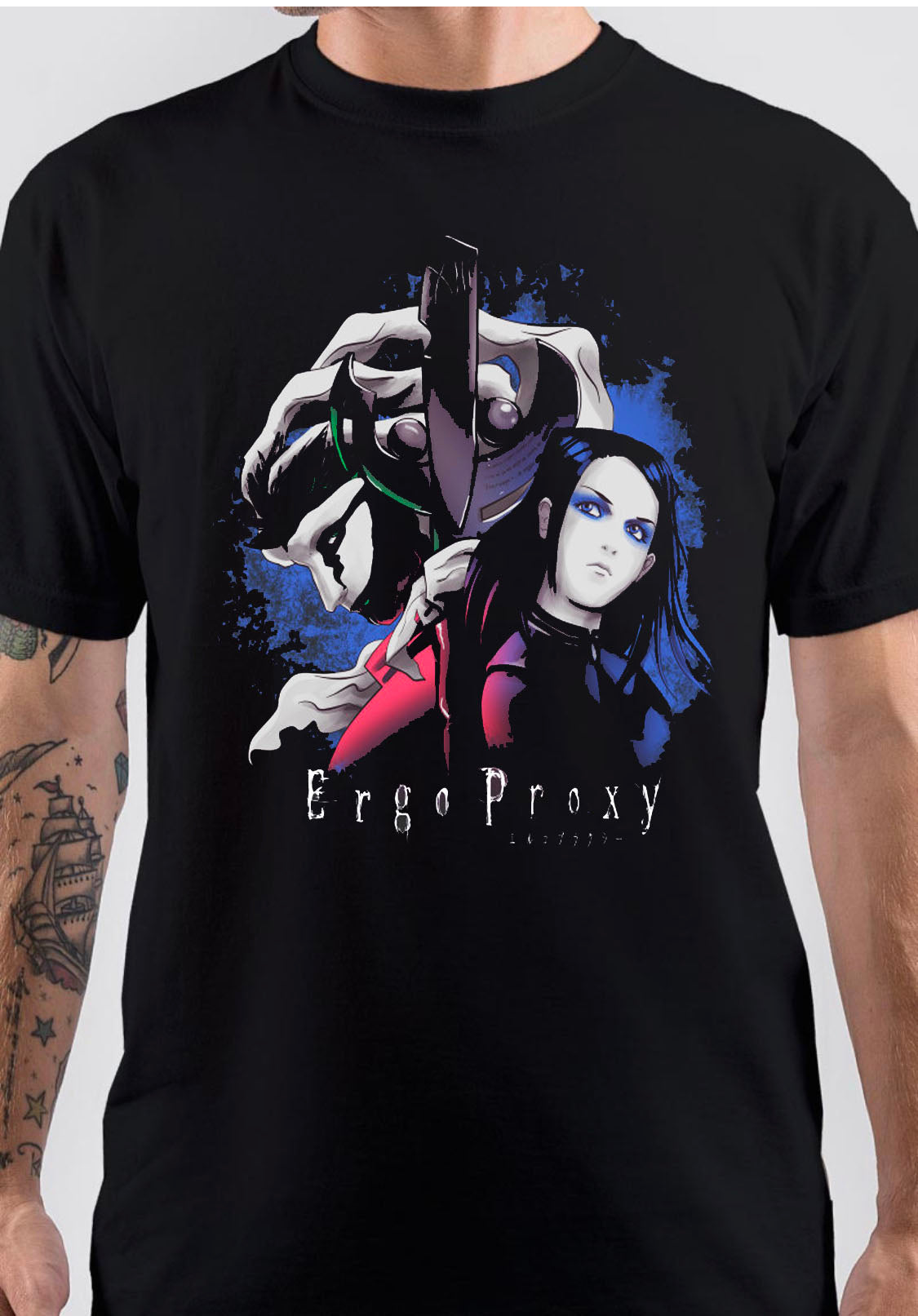Ergo Proxy T-Shirt Style013 Hoodie, Sweatshirt | PureTeeCo.com