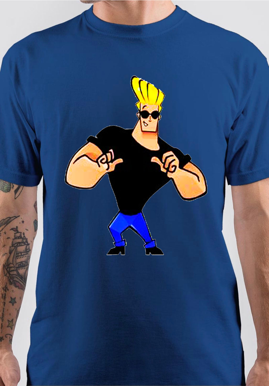 Johnny Bravo T-Shirt Style013 Hoodie, Sweatshirt | PureTeeCo.com