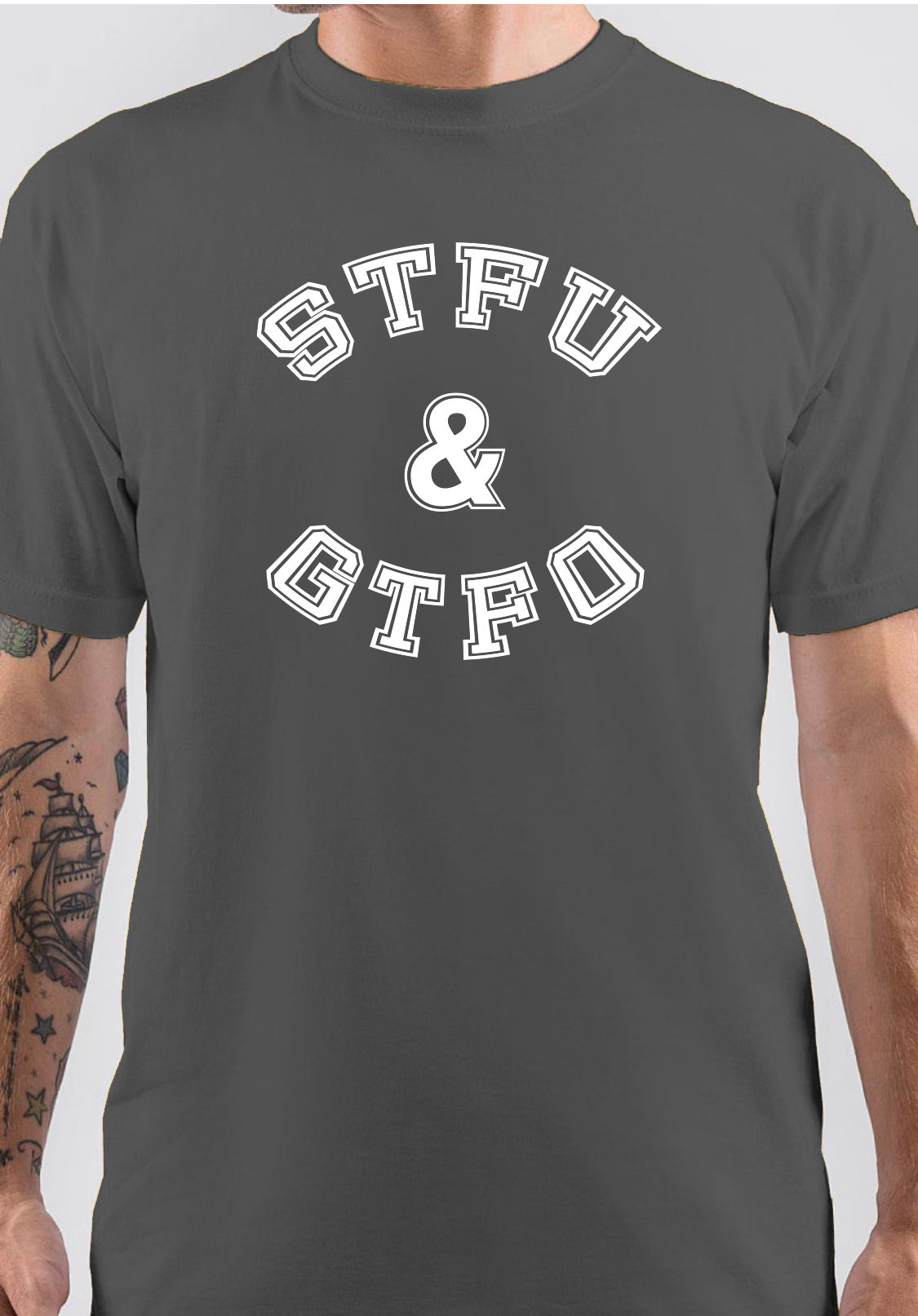 Stfu T-Shirt Style008 Hoodie, Sweatshirt | PureTeeCo.com