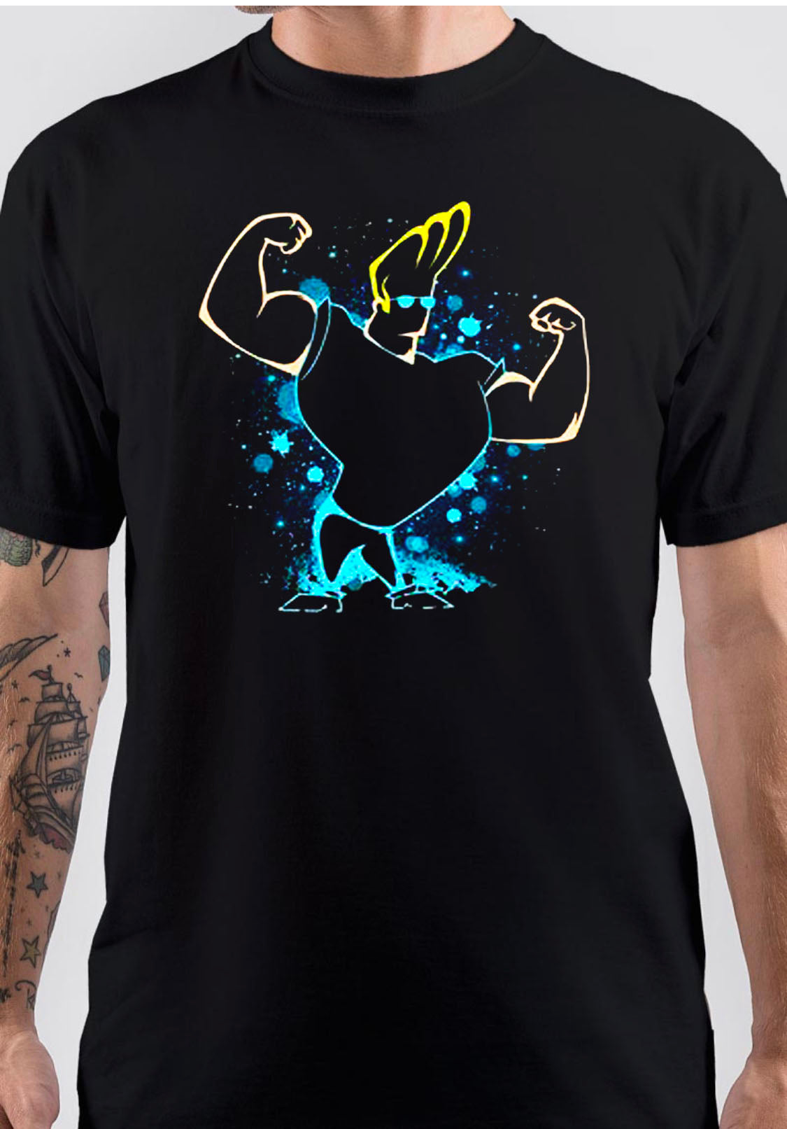 Johnny Bravo T-Shirt Style012 Hoodie, Sweatshirt | PureTeeCo.com