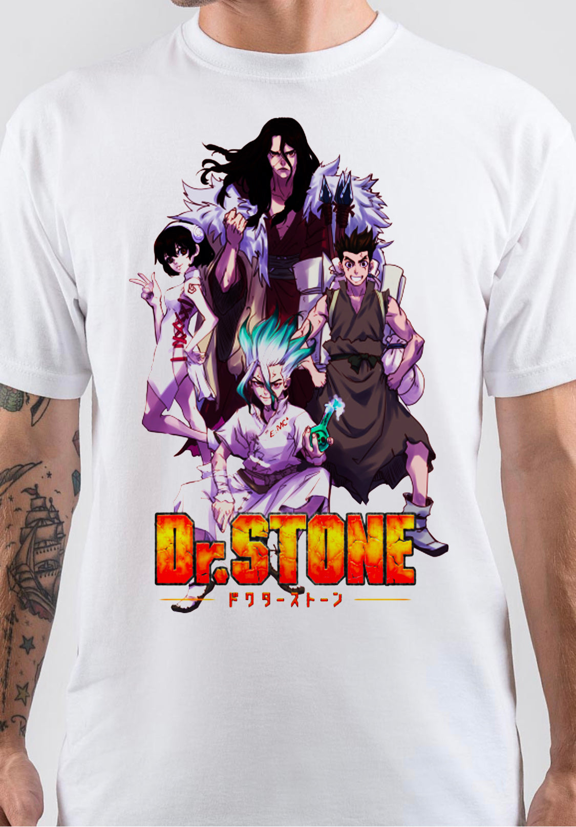 Dr Stone T-Shirt Hoodie, Sweatshirt | PureTeeCo.com