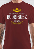 Rodriguez T-Shirt Style007 Hoodie, Sweatshirt | PureTeeCo.com