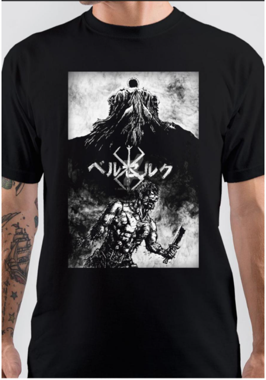 Berserk T-Shirt Style003 Hoodie, Sweatshirt | PureTeeCo.com