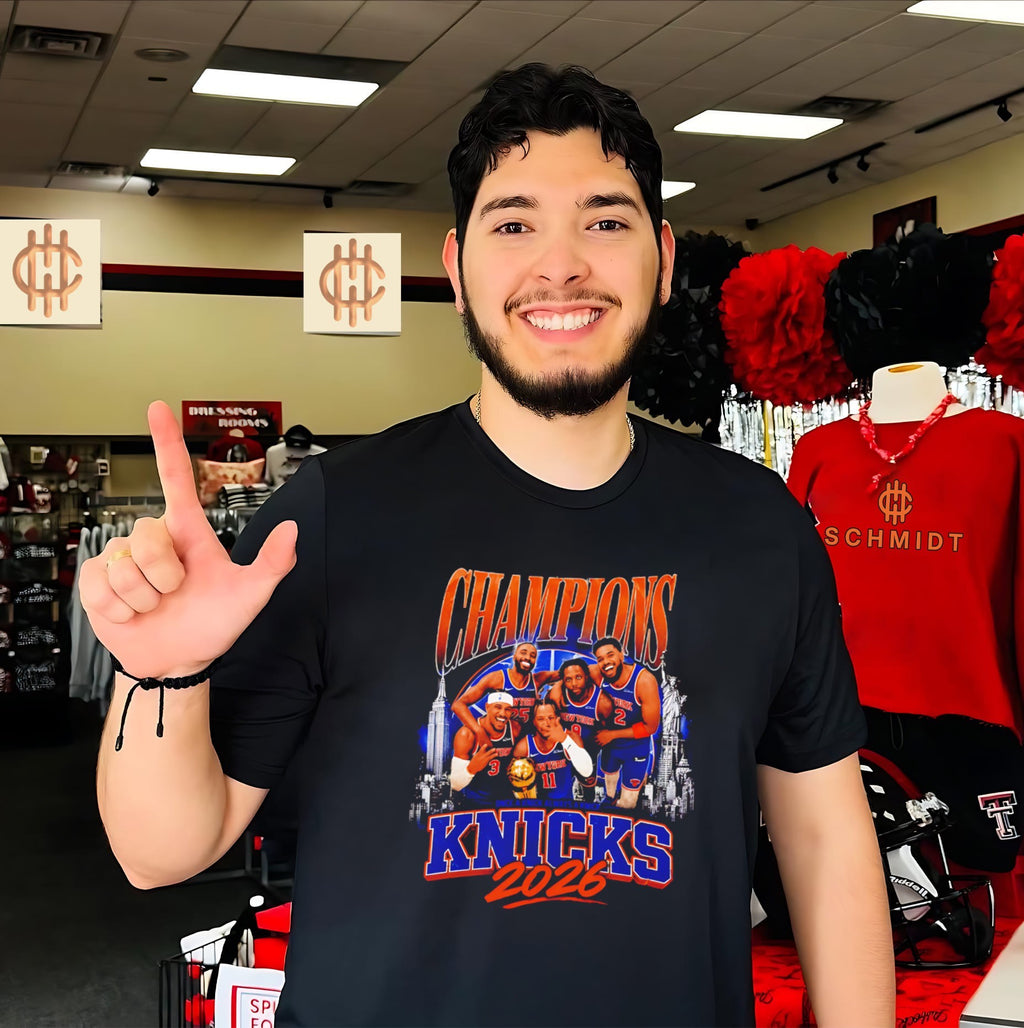 Ny Knicks 2026 champions mikal bridges Jalen Brunson og Anunoby Josh Hart karl-anthony towns shirt