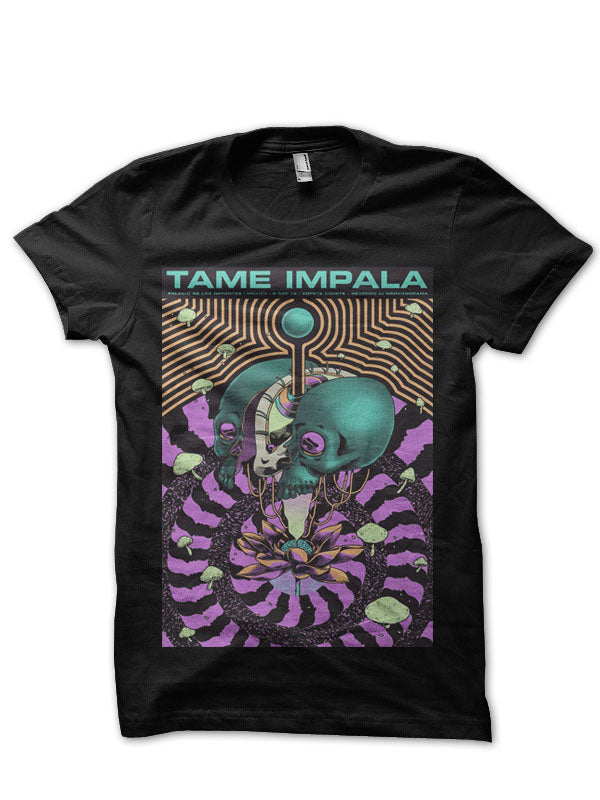 Tame Impala Half Sleeve Black T-Shirt Style001 Hoodie, Sweatshirt | PureTeeCo.com