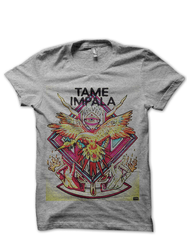 Tame Impala Half Sleeve T-Shirt Hoodie, Sweatshirt | PureTeeCo.com