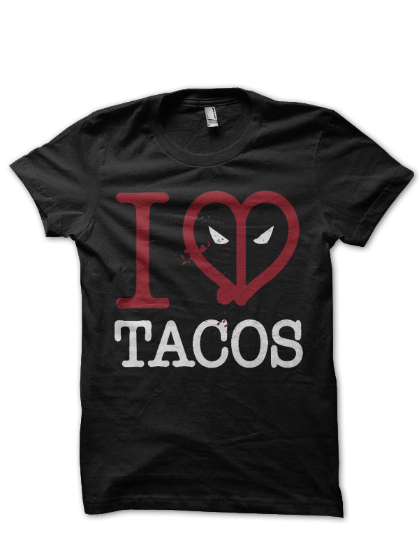 I love Tacos T-Shirt Hoodie, Sweatshirt | PureTeeCo.com