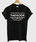 taekook is a cute word taehyung 2016 t-shirt Hoodie, Sweatshirt | PureTeeCo.com