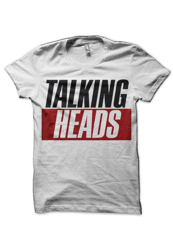 Talking Heads White T-Shirt Hoodie, Sweatshirt | PureTeeCo.com