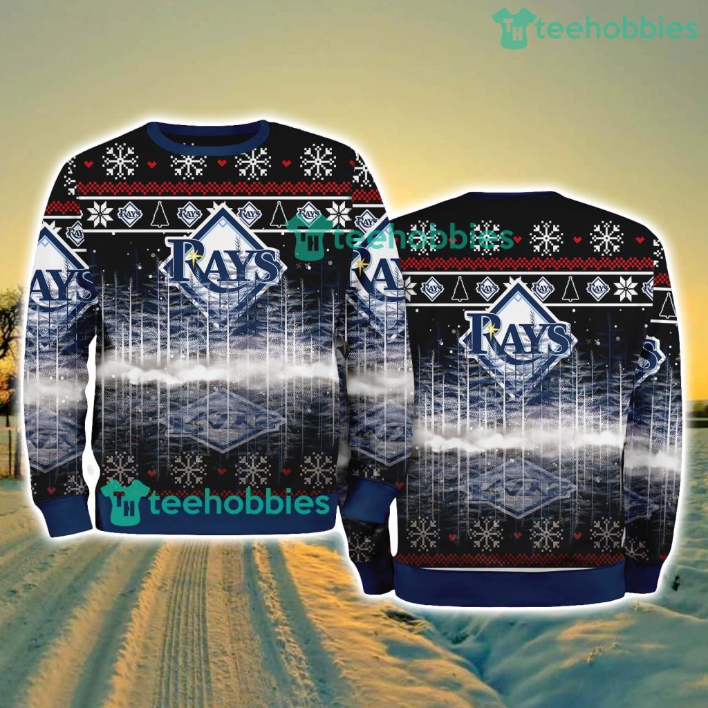 Tampa Bay Rays MLB Pine Christmas Ugly Sweater New Style Best Gift For Fans