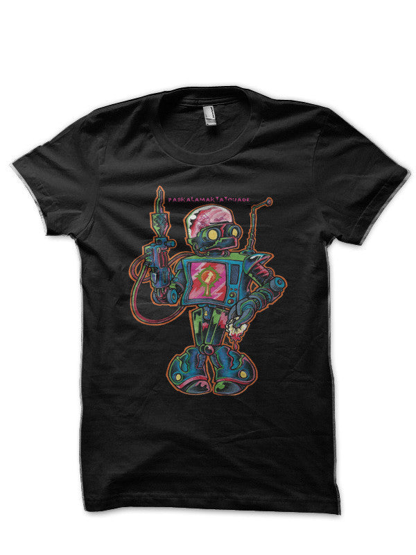 Robot Rock Black T-Shirt Hoodie, Sweatshirt | PureTeeCo.com