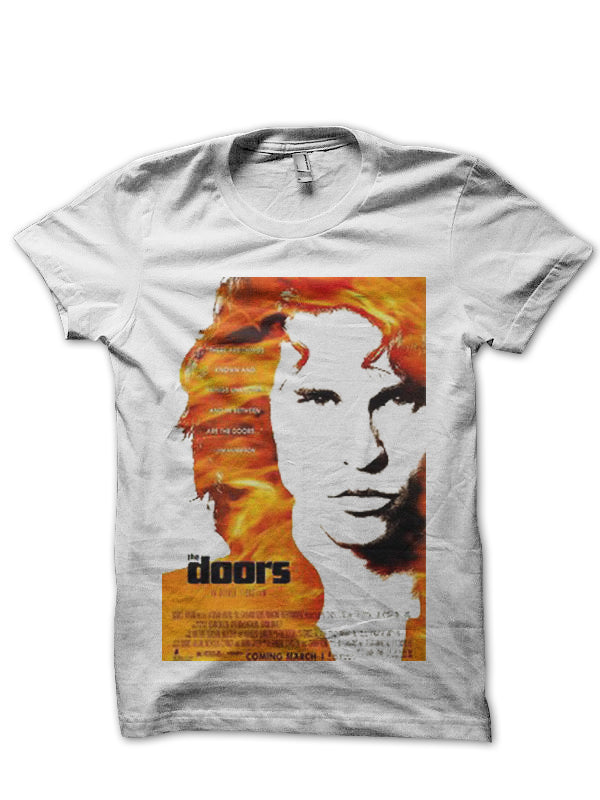 Jim Morrison White T-Shirt Style001 Hoodie, Sweatshirt | PureTeeCo.com