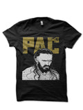 Pac Neville Black Half Sleeve T-Shirt Hoodie, Sweatshirt | PureTeeCo.com