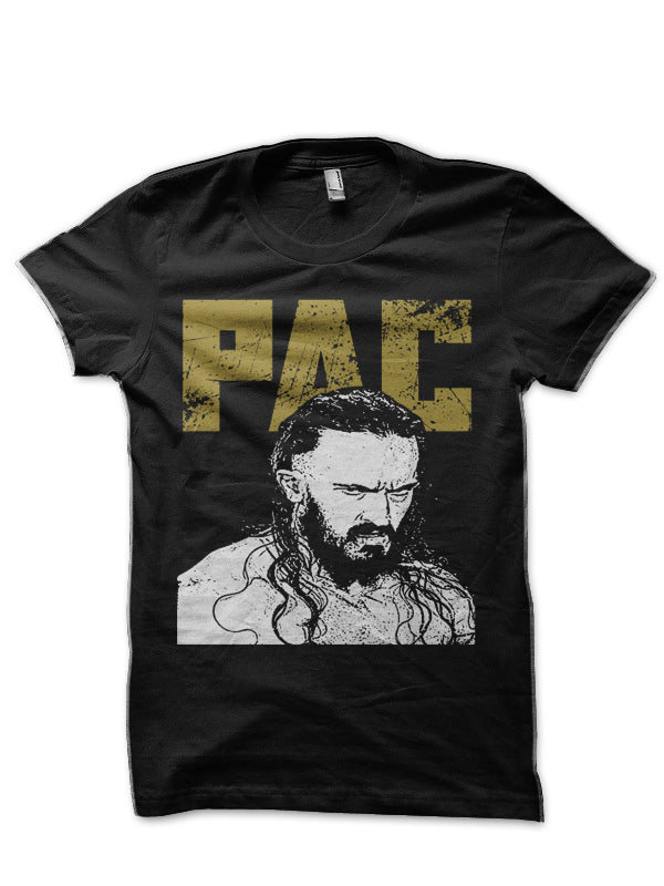 Pac Neville Black Half Sleeve T-Shirt Hoodie, Sweatshirt | PureTeeCo.com