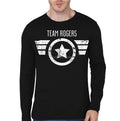 Team Rogers Black Full Sleeve Tee Style001 Hoodie, Sweatshirt | PureTeeCo.com