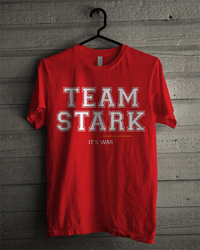 Team Stark Red Tee Style001 Hoodie, Sweatshirt | PureTeeCo.com