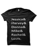 Team Suits Black Tee Hoodie, Sweatshirt | PureTeeCo.com
