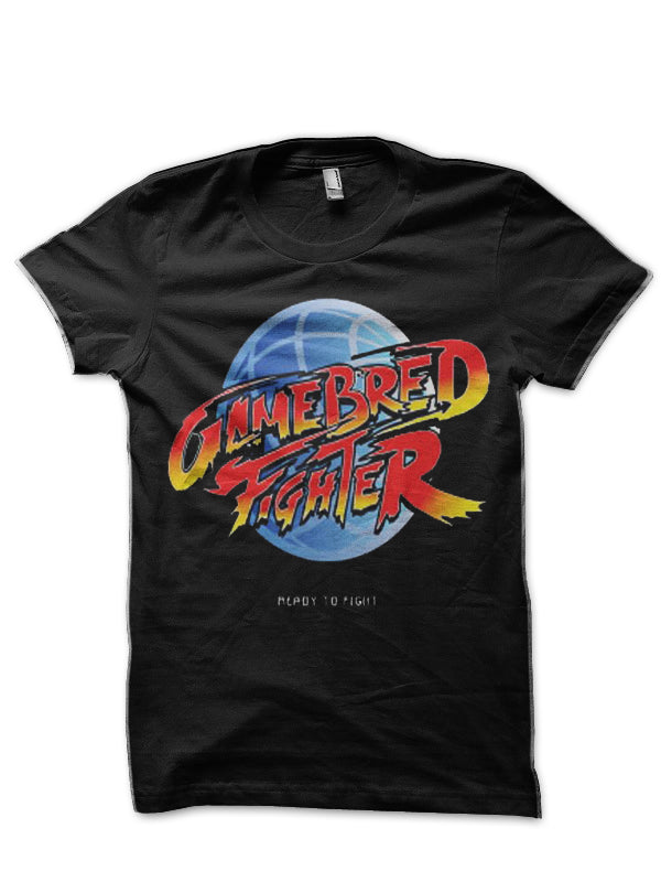 Gamebred Fighter Black T-Shirt Hoodie, Sweatshirt | PureTeeCo.com