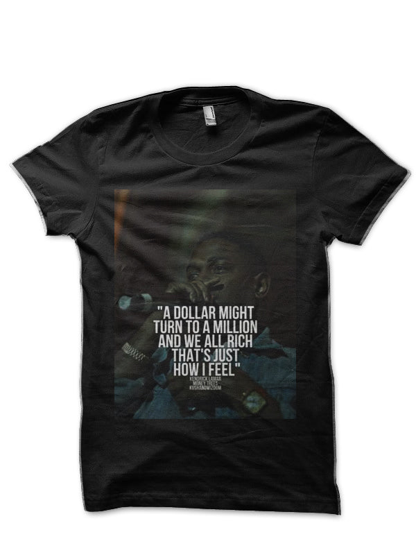 J. Cole Black Half Sleeve T-Shirt Hoodie, Sweatshirt | PureTeeCo.com