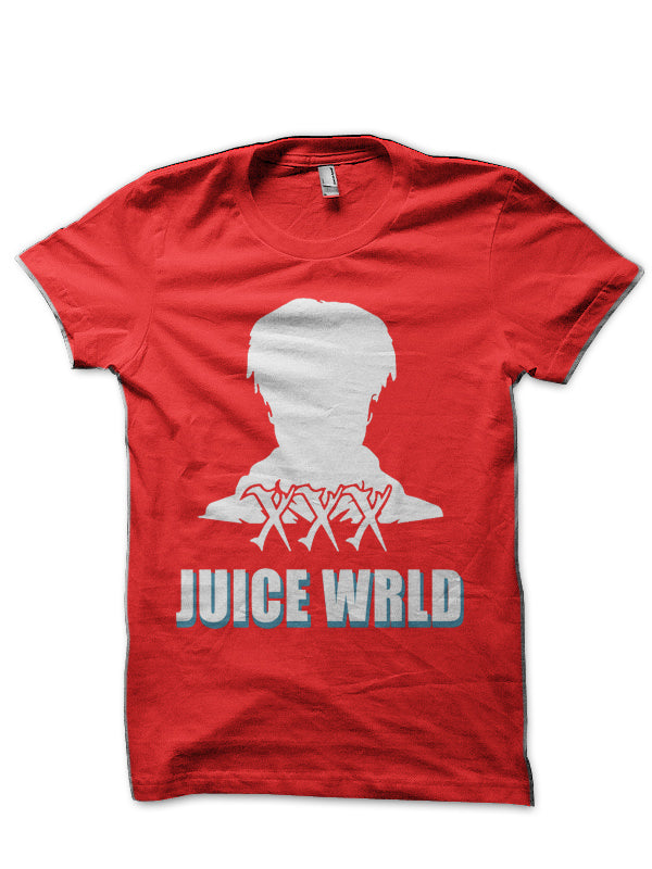 Juice Wrld Lovers Gift Red T-Shirt Hoodie, Sweatshirt | PureTeeCo.com