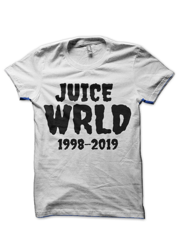Juice Wrld Rip White T-Shirt Hoodie, Sweatshirt | PureTeeCo.com