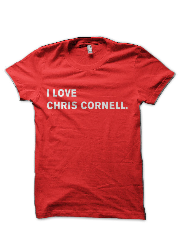 I Love Chris Cornell Audioslave Half Sleeve T-Shirt Hoodie, Sweatshirt | PureTeeCo.com