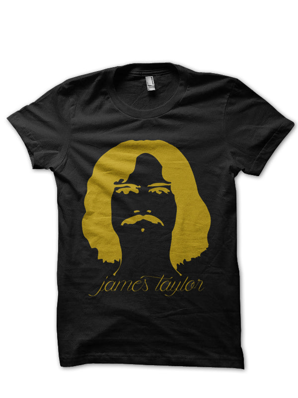 james taylor Black Half Sleeve T-Shirt Hoodie, Sweatshirt | PureTeeCo.com