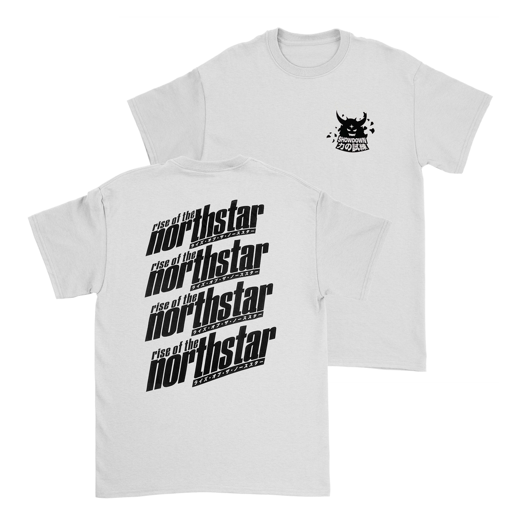 Rise of the Northstar - Showdown T-Shirt (White) Hoodie, Sweatshirt | PureTeeCo.com (Image 1)