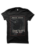 Travis Scott Black Half Sleeve T-Shirt Style004 Hoodie, Sweatshirt | PureTeeCo.com