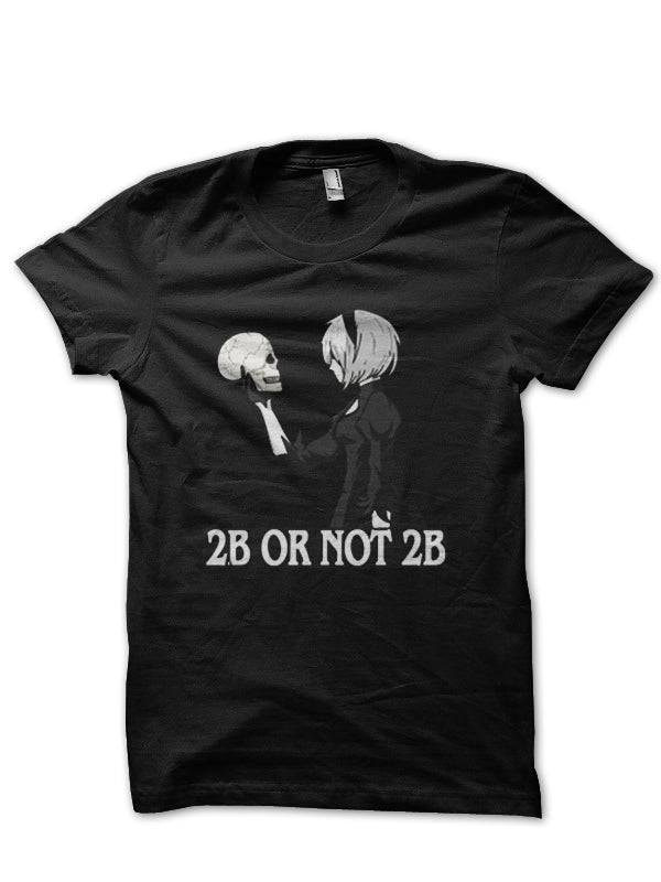 Nier Black Half Sleeve T-Shirt Style004 Hoodie, Sweatshirt | PureTeeCo.com