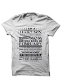I Am A Lucky Son T-Shirt Hoodie, Sweatshirt | PureTeeCo.com