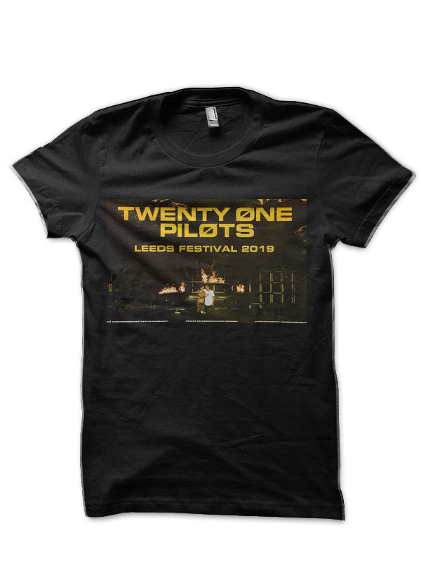 Twenty one pilots Black Half Sleeve T-Shirt Style002 Hoodie, Sweatshirt | PureTeeCo.com