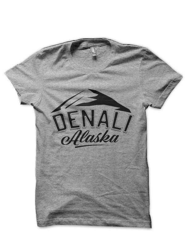 Denali Alaska Half Sleeve T-Shirt Hoodie, Sweatshirt | PureTeeCo.com