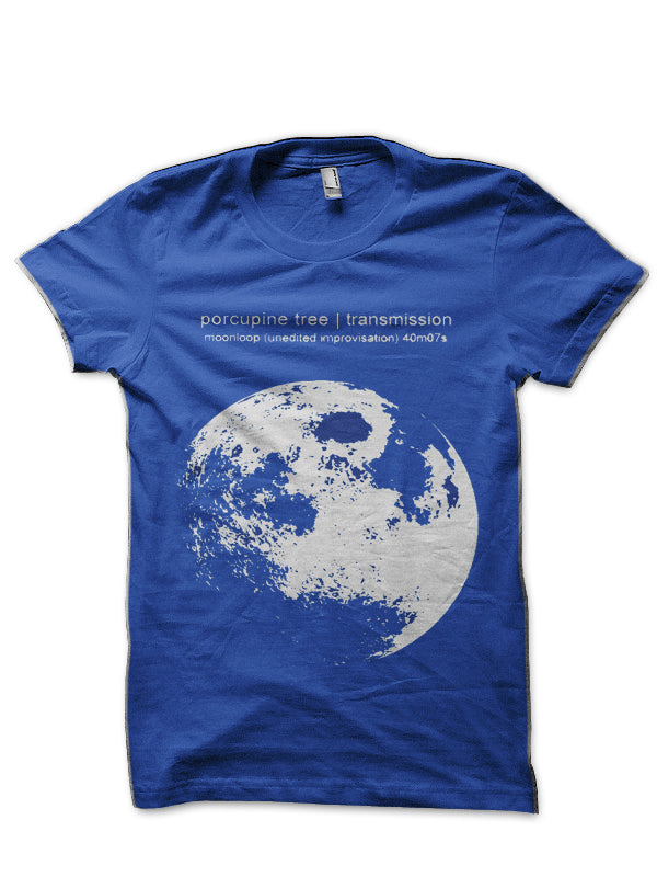 Moonloop Porcupine Tree Navy Blue T-Shirt Hoodie, Sweatshirt | PureTeeCo.com