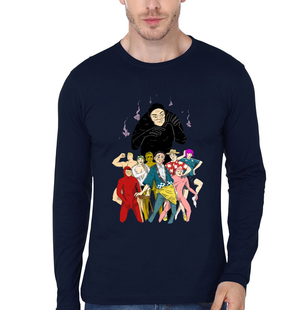 Fighting the Dark Lord Navy Blue Full Sleeve T-Shirt Hoodie, Sweatshirt | PureTeeCo.com