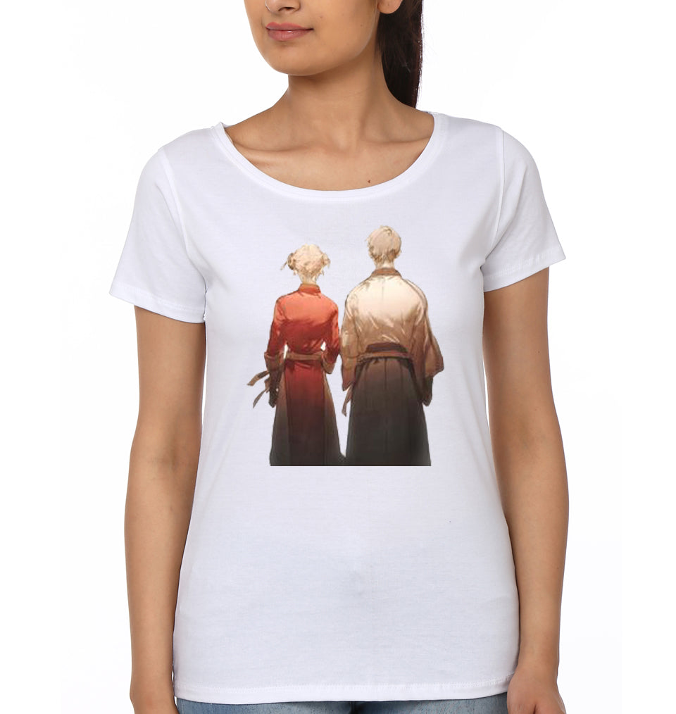 Gin Tama Girls White T-Shirt Style004 Hoodie, Sweatshirt | PureTeeCo.com