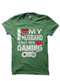 Bullet for My Valentine Love my husband and we love gaming Half Sleeve T-Shirt Hoodie, Sweatshirt | PureTeeCo.com