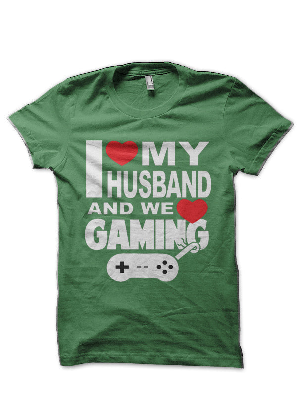 Bullet for My Valentine Love my husband and we love gaming Half Sleeve T-Shirt Hoodie, Sweatshirt | PureTeeCo.com