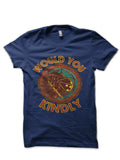 Would You Kindly Navy Blue Half Sleeve T-Shirt Hoodie, Sweatshirt | PureTeeCo.com