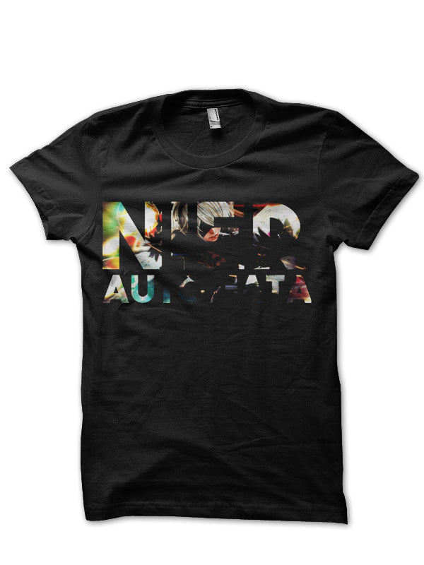 Nier Black Half Sleeve T-Shirt Style001 Hoodie, Sweatshirt | PureTeeCo.com