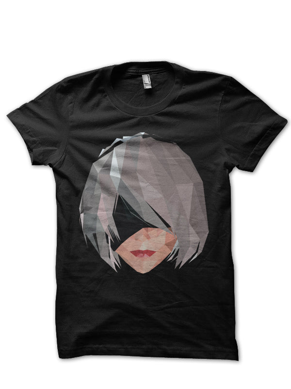 Nier Black Half Sleeve T-Shirt Hoodie, Sweatshirt | PureTeeCo.com